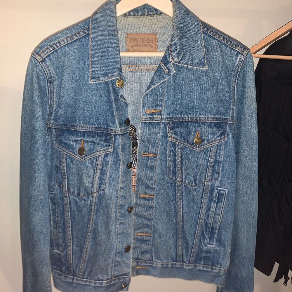 Detailed Harley Davidson Jean Jacket